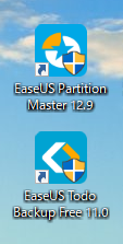 EaseUS PM install10