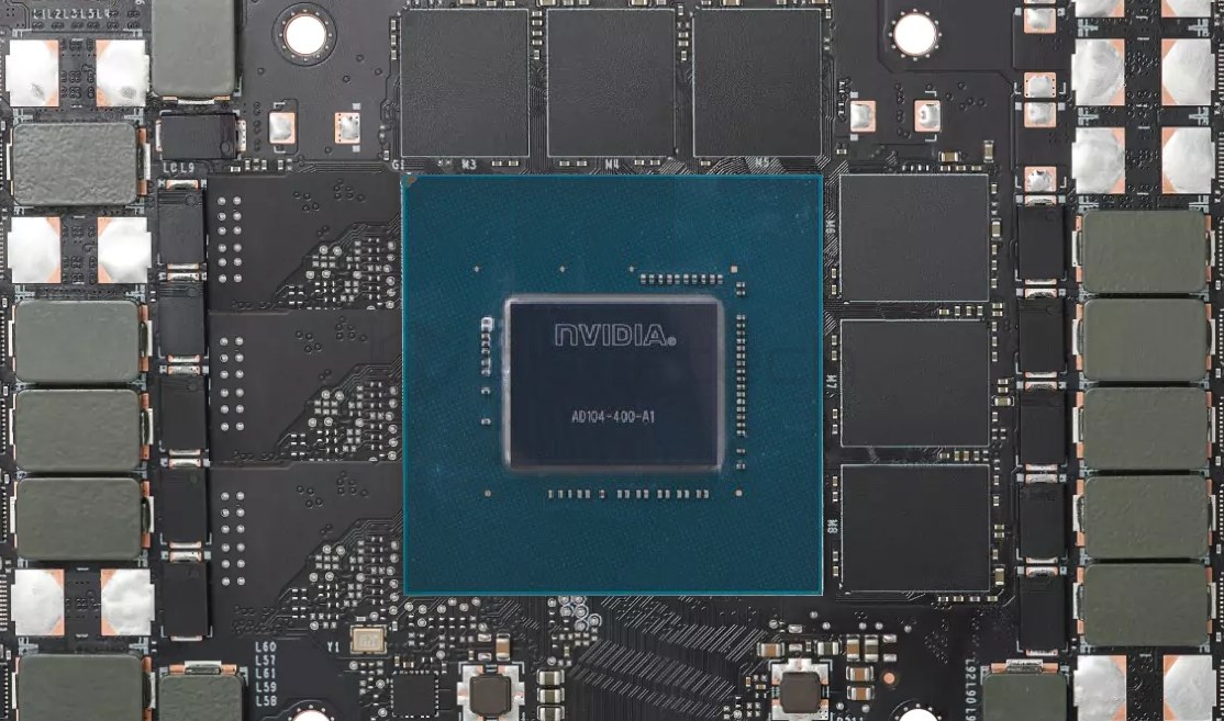 NVIDIA AD104 Ada GPU for GeForce RTX 4070 Ti Graphics Card 