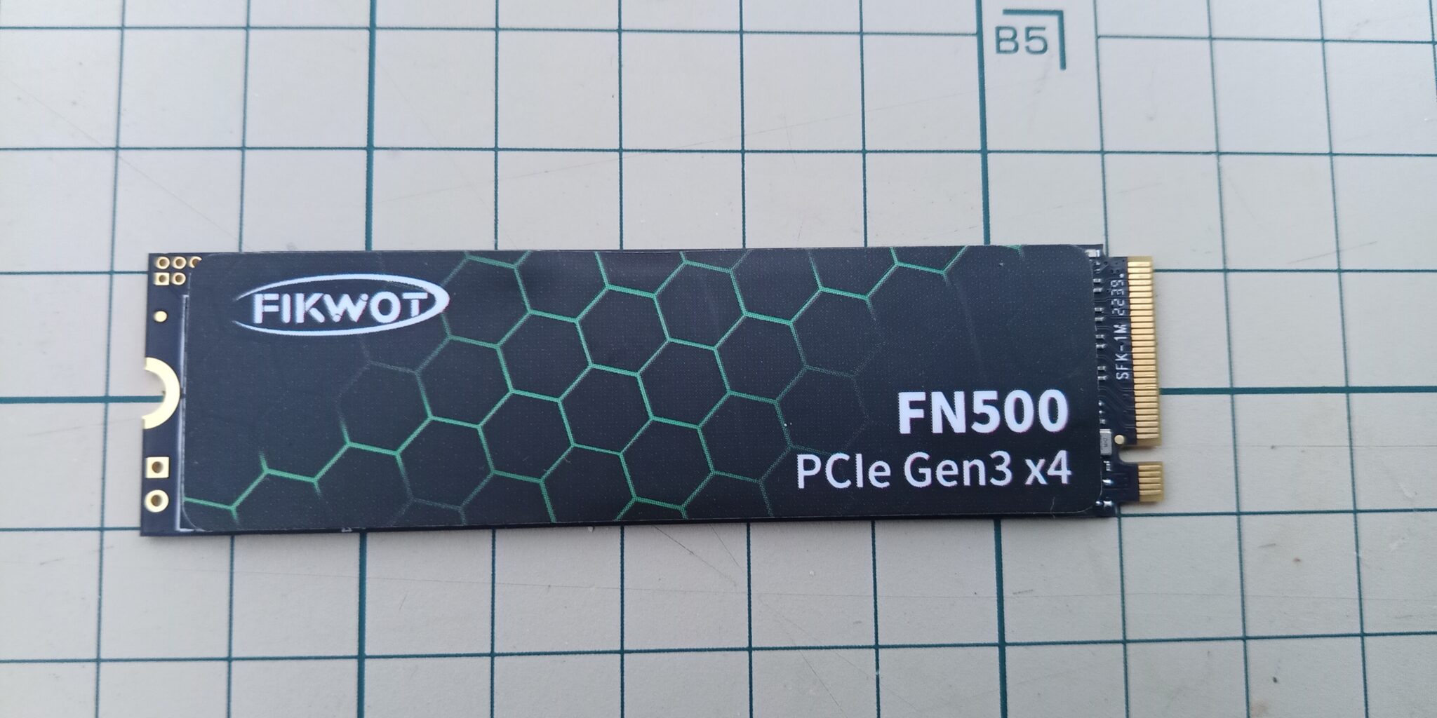 Fikwot FN500 256GB NVMe Gen3x4 SSDレビュー - 自作ユーザーが解説