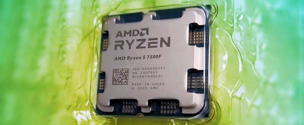 新品未開封☆AMD Ryzen 5 7500F Socket AM5 6コア AMD Ryzen™ 5 7500F プロセッサ