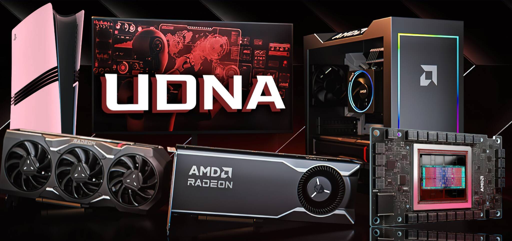 AMD UDNA Radeon GPU 2026 2 PS6 AMD UDNA Radeon Gaming GPUs 