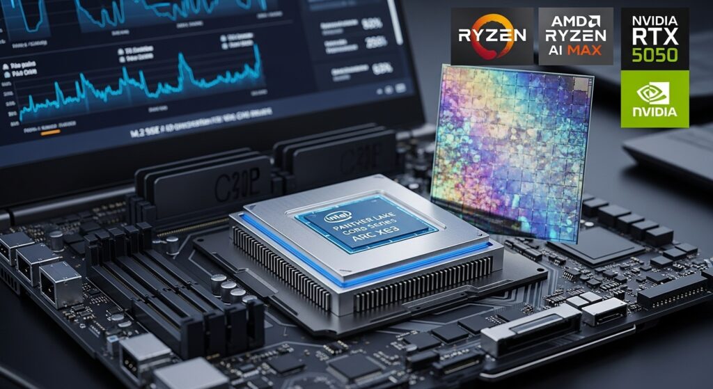MLD Intel Panther Lake、統合GPUの新時代を切り開く ― AMDとNVIDIAに