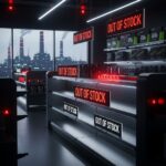 RTX5000シリーズの品切れ