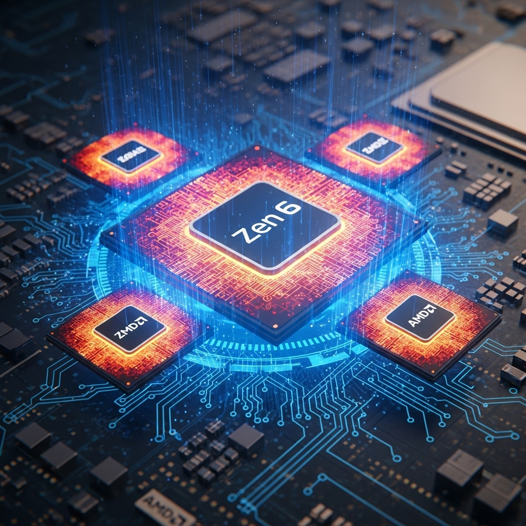 AMD Zen 6 CCD、ダイサイズは76mm²でZen 5とほぼ同等ながらコア数と