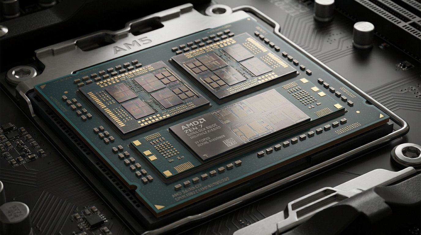 MLD AMD Zen 7「Grimlock」の外観がついに判明——TSMC 14Åで製造される