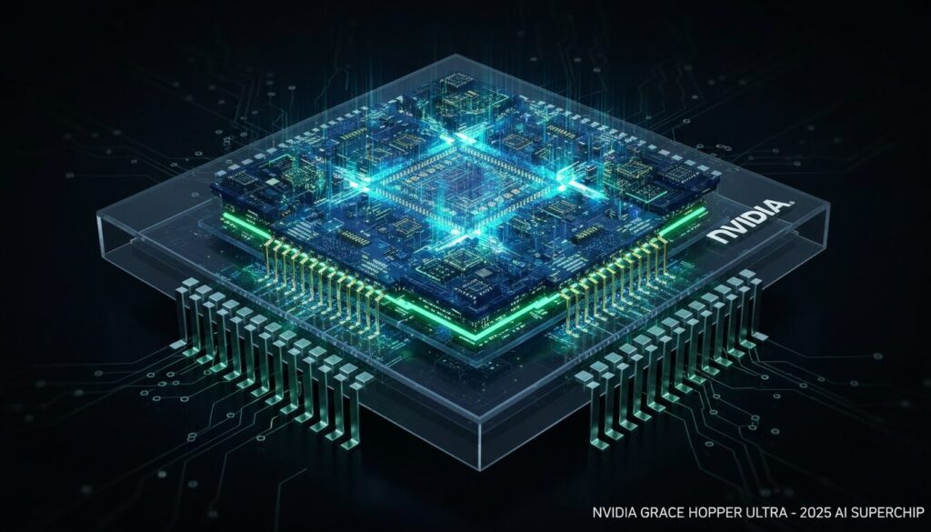 VIDIAの次世代AIチップのコンセプトイメージ
