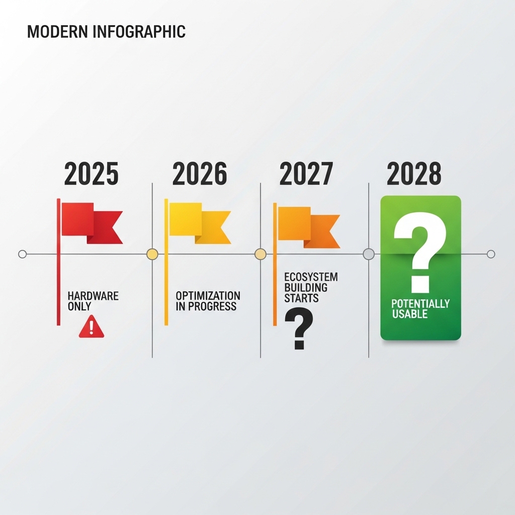 2025年から2028年までのタイムライン