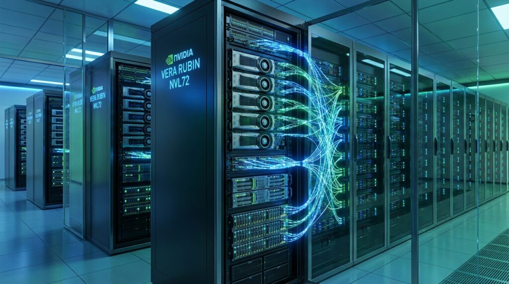 NVIDIAのVera Rubin NVL72を想起させる次世代データセンターラック