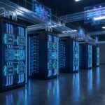 NVIDIAのデータセンター内に設置されたLPUとGPUのハイブリッドラーク構成のイメージ