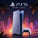ゲームコンソールアップグレードをテーマにしたシネマティックコンセプトアート