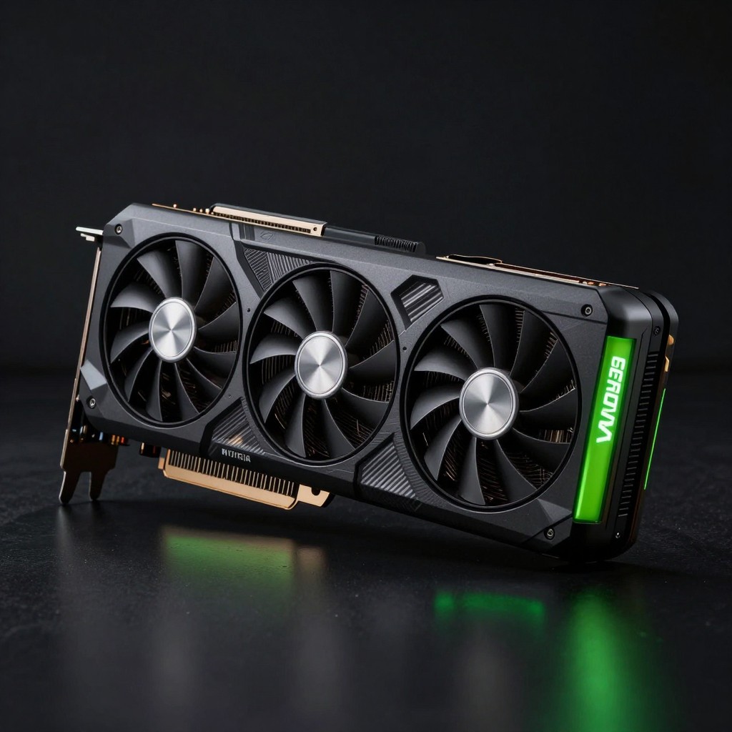 映画的な製品写真スタイル、NVIDIAのゲーミンググラフィックスカード