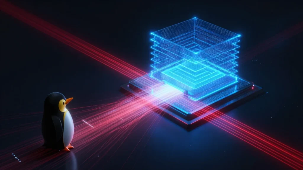 Vulkan APIレイヤーのコンセプトビジュアル。